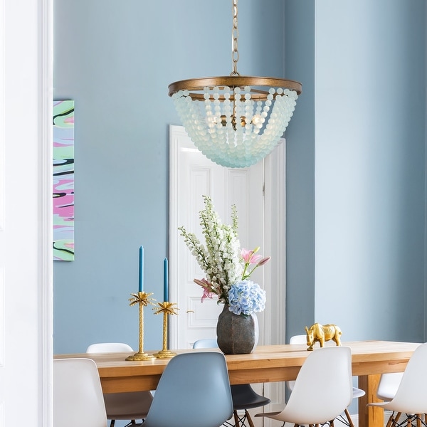 3 light beaded chandelier new arrivals