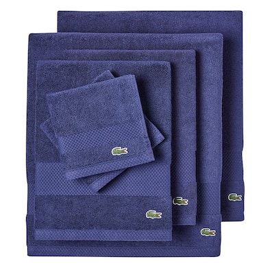 Lacoste Heritage Supima 100% Cotton 6 Piece Towel Set