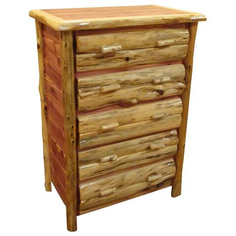 Red Cedar Log - Dresser
