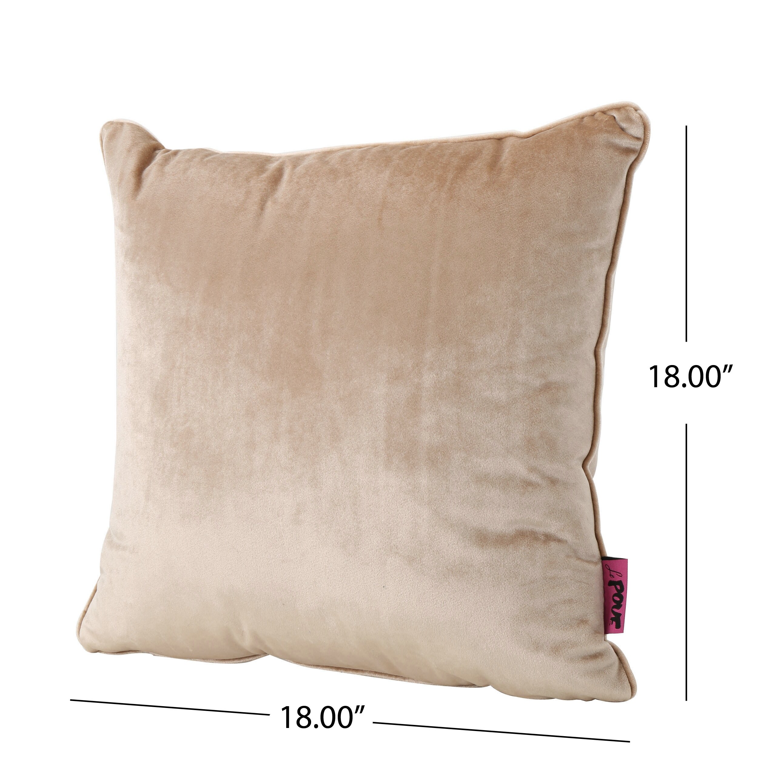 Ippolito Modern Velvet Throw Pillows (Set of 2) by Christopher