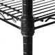 preview thumbnail 8 of 17, Seville Classics UltraDurable Commercial-Grade 5-Tier NSF-Certified Steel Wire Shelving with Wheels, 24" W x 18" D x 72" H