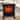 14/17 Inch 1400-Watt Freestanding Fireplace, Black