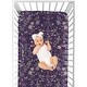 preview thumbnail 4 of 4, Sweet Jojo Designs Boho Wildflower Vintage Floral Girl Fitted Crib Sheet Purple Teal Botanical Bohemian Farmhouse Cottagecore