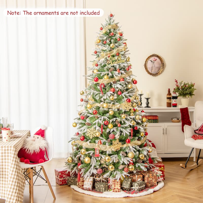 Gymax 6/7.5/9 ft Artificial Christmas Tree w/ 765/1135/1871 Branch - See Details