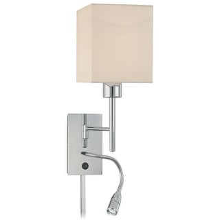 Kovacs 1 Light 21" High Plug In Wall Sconce from the George's Reading