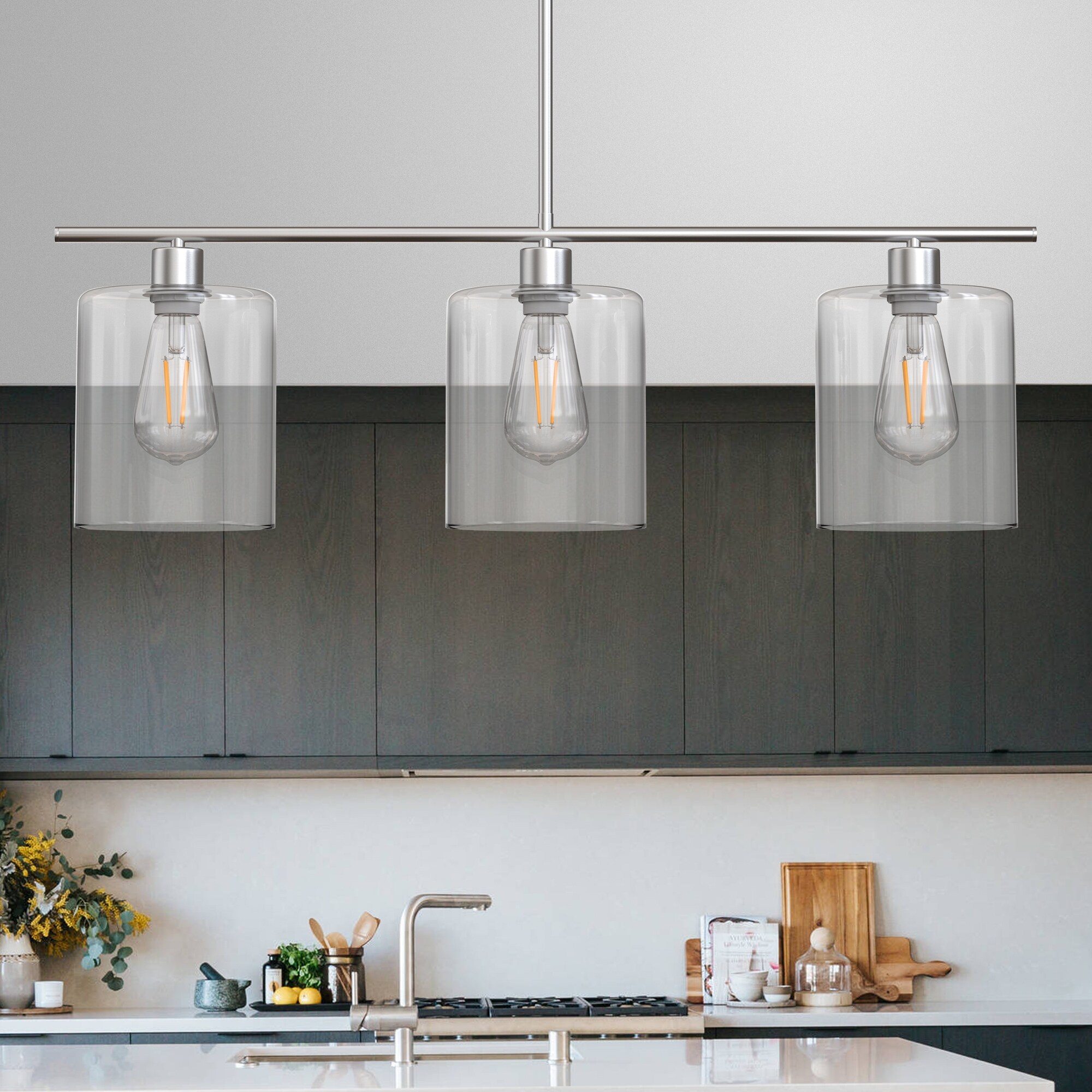 Chrome kitchen light fixtures online