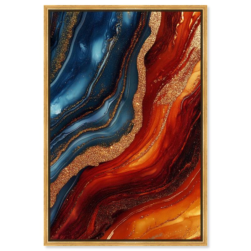 Gilded Galaxy Canvas by Art Remedy - Gold - 24" x 36"