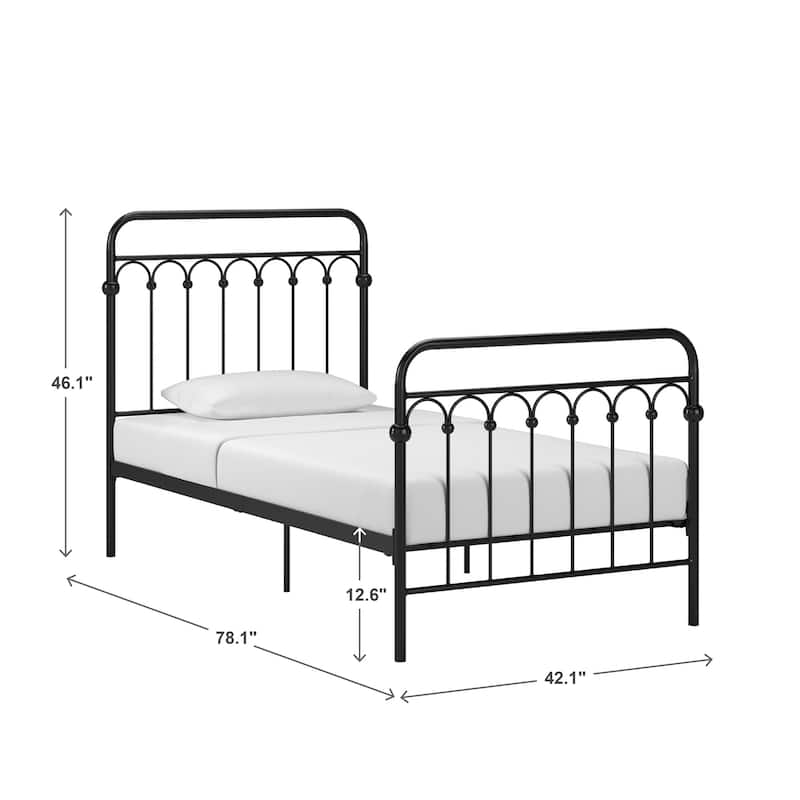 Eloise Metal Arches Platform Bed by iNSPIRE Q Junior
