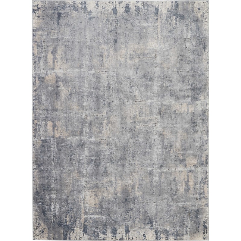 Rustic Textures Vintage Abstract Modern Area Rug