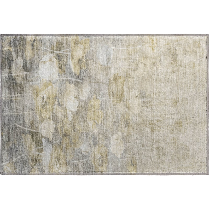 Premium Washable Super Soft Contemporary Floral Mayfield Rug