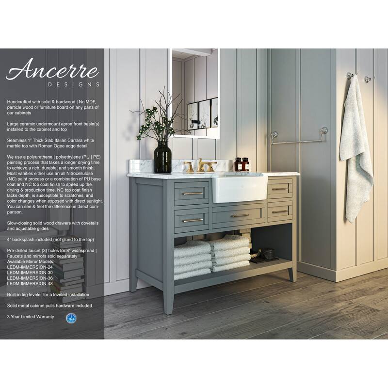 Ancerre Designs Hayley Bathroom Vanity Set