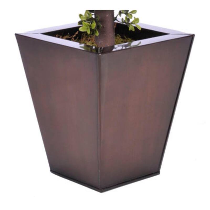 Faux 2ft Double Ball Topiary in Planter