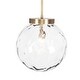 preview thumbnail 4 of 4, Uttermost 21622 Gaia 15" Wide Pendant with Water Glass Shade