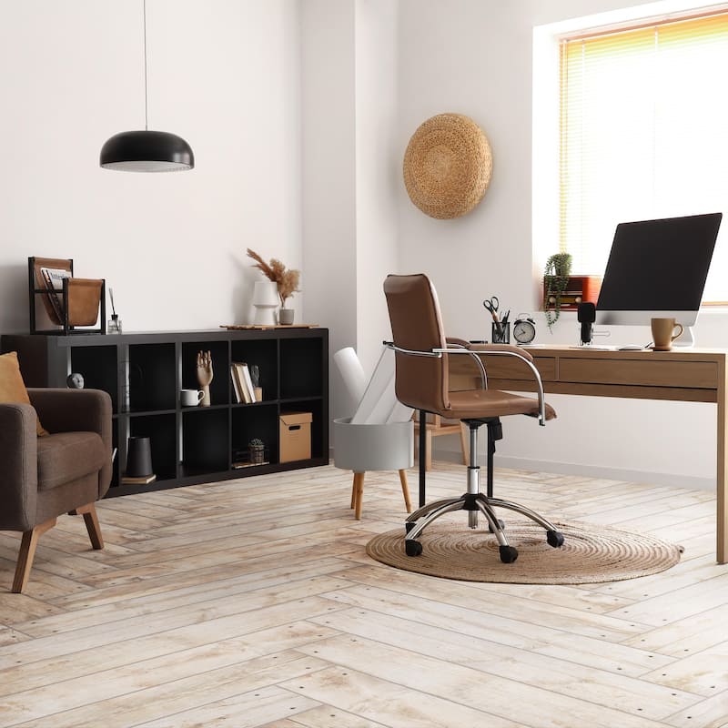 Merola Tile Bois Natural 6" x 35-3/8" Porcelain Floor and Wall Tile - Pallet (40 Tiles)