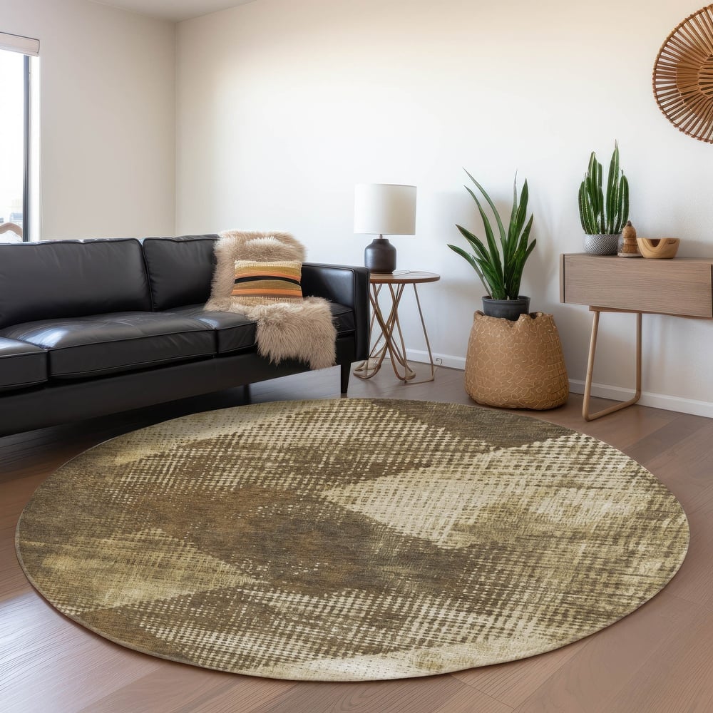 Premium Washable Super Soft Vintage Geo Mayfield Rug