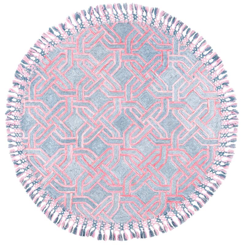 SAFAVIEH Handmade Sahara Daja Silk Tassel Rug