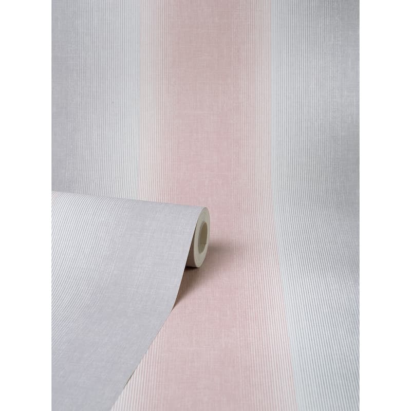 Fine Decor Kirby Pink Stripe Wallpaper