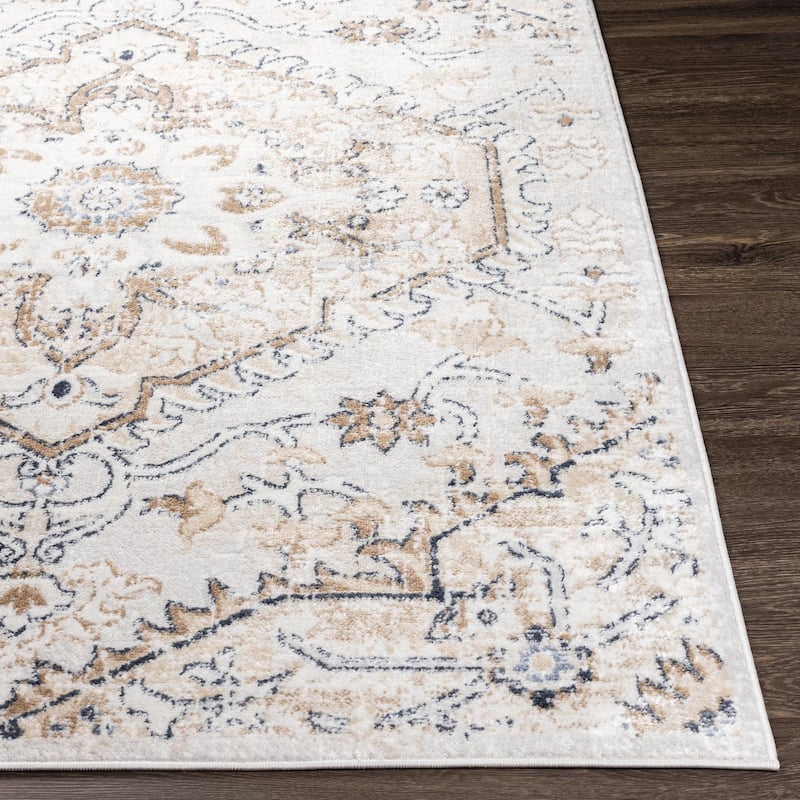 Livabliss St Tropez Updated Traditional Diamond Area Rug