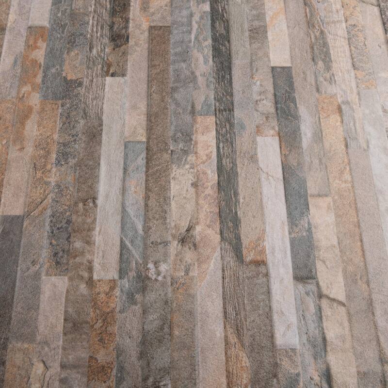 Merola Tile Muro Ardesia Ocre 12-1/2" x 24-1/2" Porcelain Wall Tile