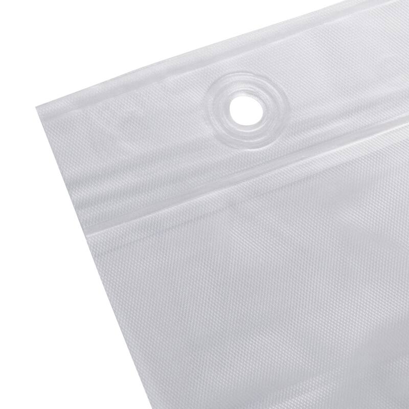 Bath Bliss Shower Liner in Clear Frost