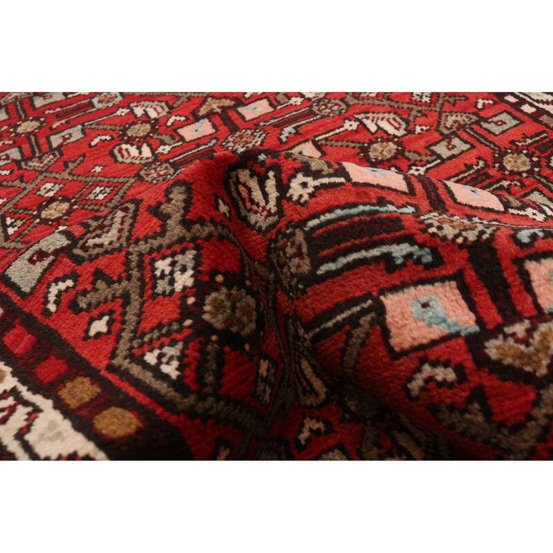 ECARPETGALLERY Hand-knotted Anadol Red Wool Rug - 2'6 x 9'9