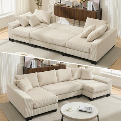 Luxury Sleeper Sofa Bed with Soft Cushion - Ultimate Comfort for Your Home