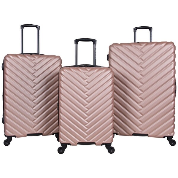 kenneth cole reaction luggage rose gold