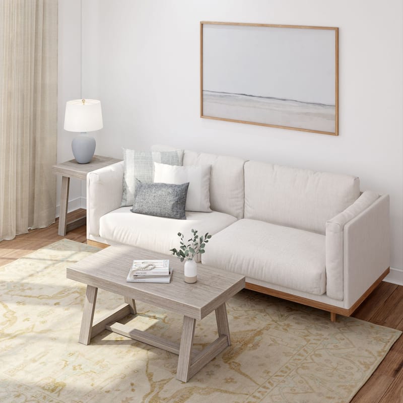 Plank and Beam Classic Rectangular Trestle Leg Coffee Table - 40"