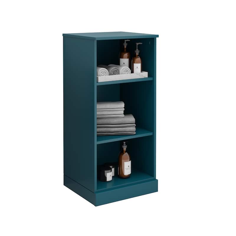 100% Solid Wood 16.5" Bathroom Cabinet with Optional Doors by Palace Imports
