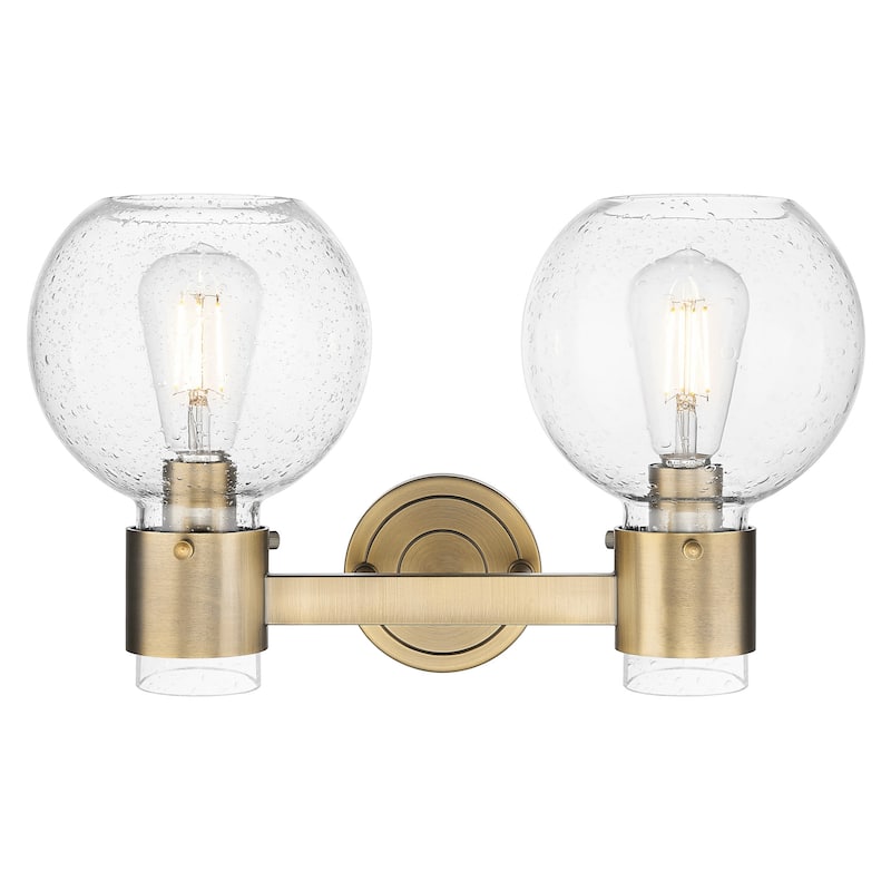 Innovations Lighting 464-2W-G464B-7SDY Lawton Sphere 2 Light 16" Wide