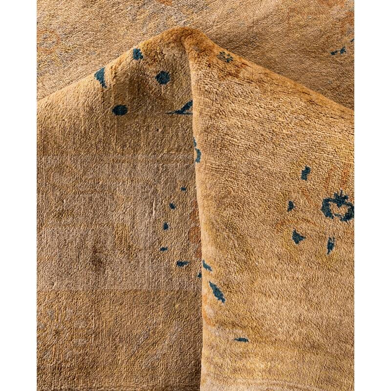 Overdyed One-of-a-Kind Hand-Knotted Area Rug - Beige - 6' 1" x 8' 8"