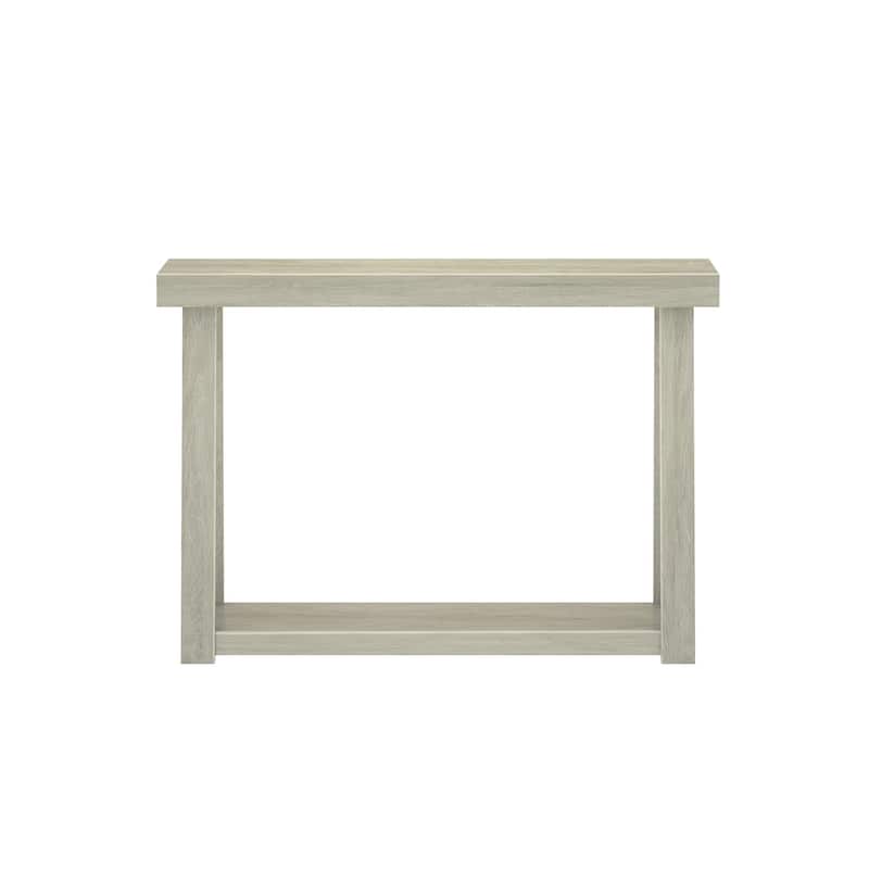 Plank and Beam Classic Console Table with Shelf - 46"