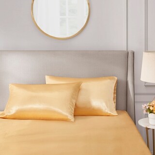 Madison Park Essentials Satin Luxury 2 PC Pillowcases