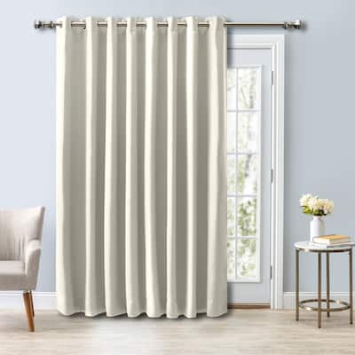 Ultimate Blackout Grommet Top Patio Curtain Panel - 112 Wide