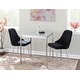 preview thumbnail 37 of 58, Silver Orchid Naldi Contemporary-Glam Velvet Dining Chair (Set of 2)