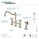 preview thumbnail 47 of 46, Heritage Bridge Kitchen Faucet with Brass Sprayer