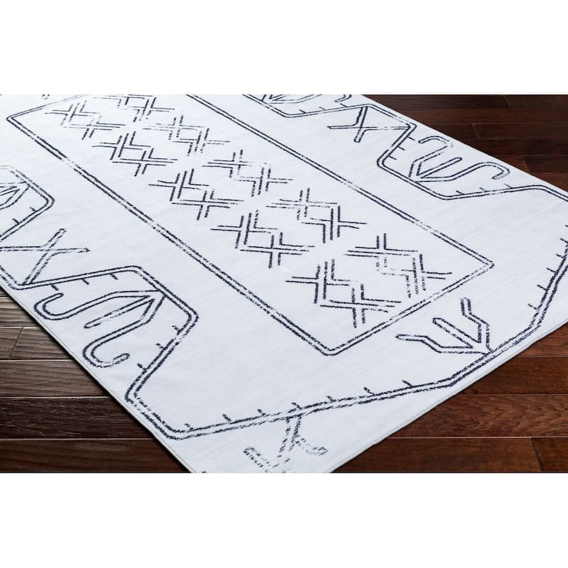 Livabliss Lavable Global Trellis Washable Area Rug