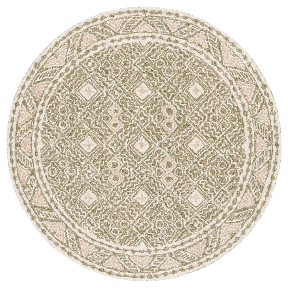 SAFAVIEH Handmade Micro-Loop Lutetia Wool Rug