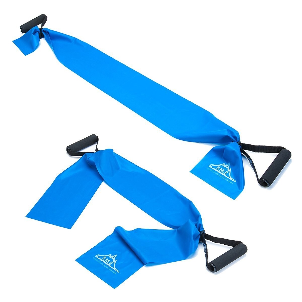 Flat resistance band handles outlet