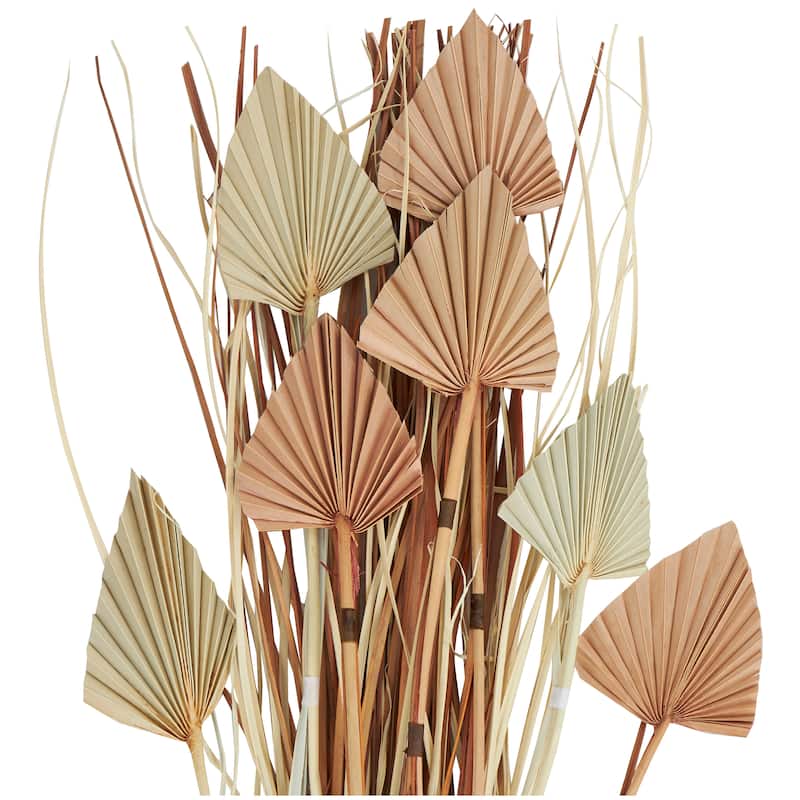 Brown Dried Plant Palm Leaf Home Decor Natural Foliage with Grass