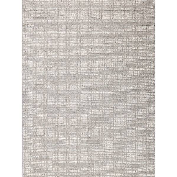 Alpine handloomed New Zealand Wool Light Beige/Ivory Area Rug - Bed ...