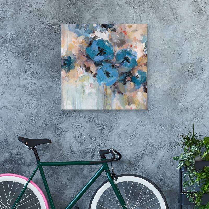 Saturated Garden by Carol Robinson Canvas Art Print