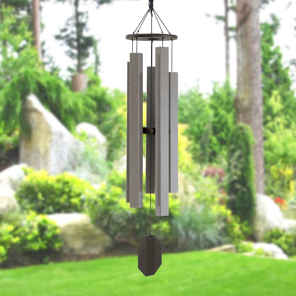 OUTDOOR LEISURE PRODUCTS Model 016M Wind Chime made with powder coated Aluminum tubes