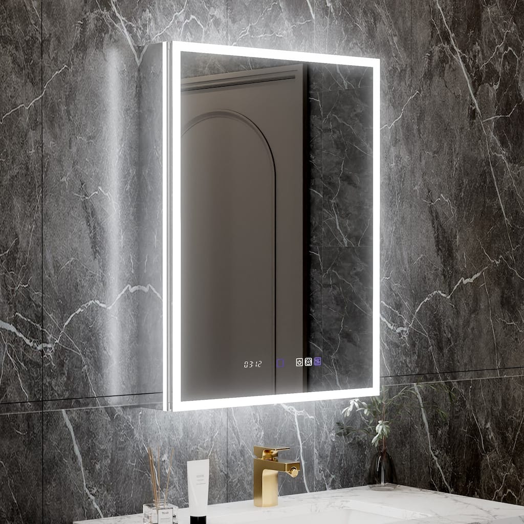 Modland 24"x32" Lighted Medicine Cabinet with Anti-Fog Mirror & Blum Hinge