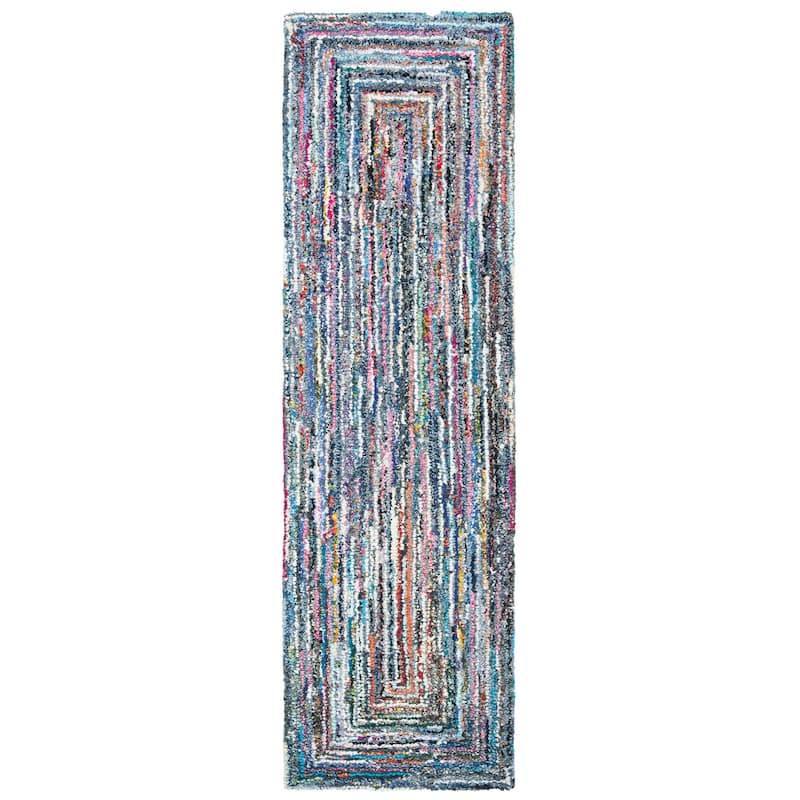 SAFAVIEH Handmade Nantucket Sagit Contemporary Cotton Rug