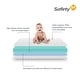 preview thumbnail 7 of 14, Safety 1st Cozy Snuggles Deluxe Dual 2-in-1 Baby Crib and Toddler Mattress, Waterproof and Stain Resistant Cover, White