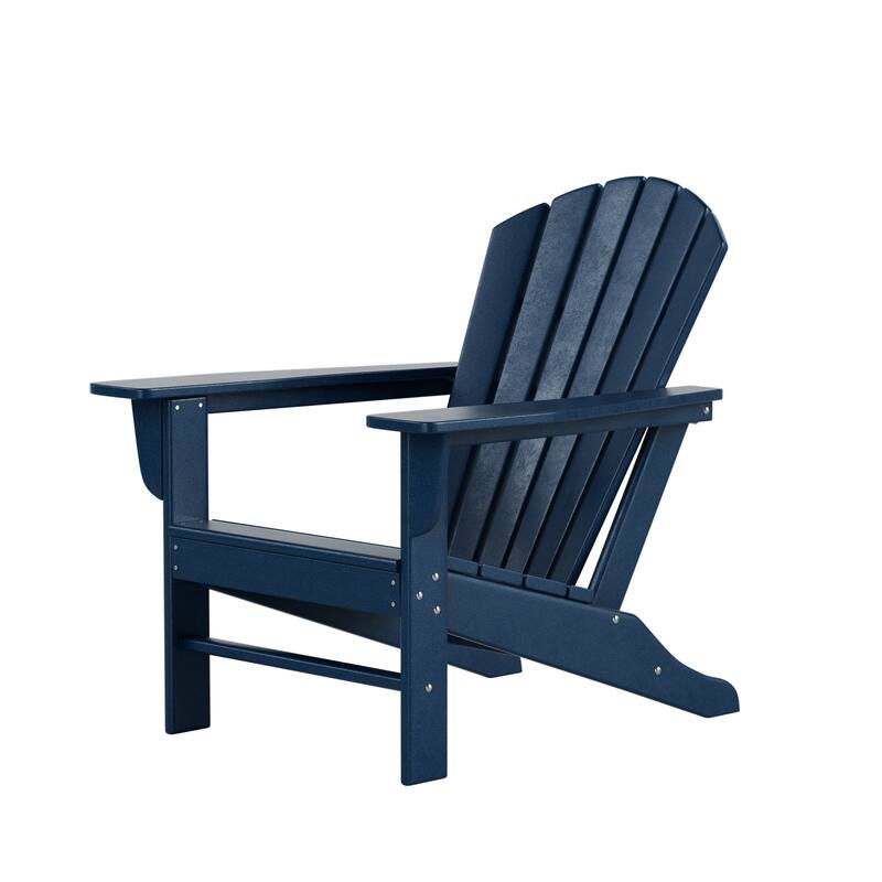 Altura Outdoor 5-Piece Adirondack Chair & Round Coffee Table Conversation Set