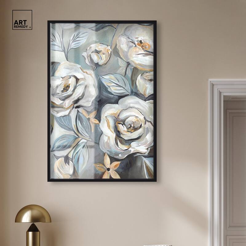 Grey Delight Shadowbox by Art Remedy