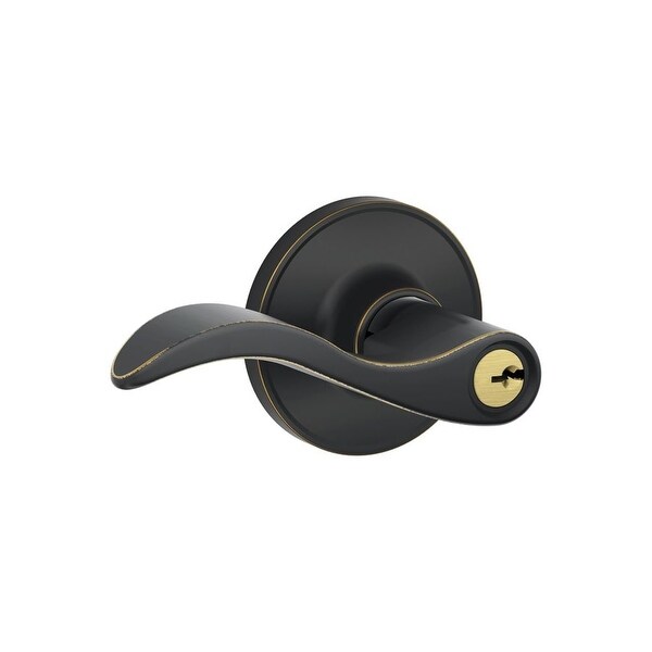 Schlage J54-SEV Seville Single Cylinder Keyed Entry Door Lever Set (Formerly Dexter)