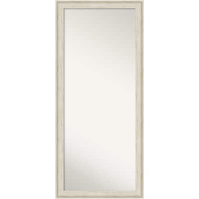 Regal Birch Cream Decorative Full Length Floor / Leaner Mirror - Regal Birch Cream
